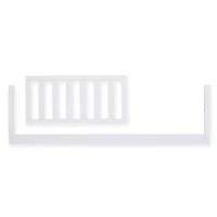 Toddler Bed Conversion Rail For Jolly Crib - White