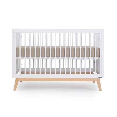 Couchette convertible 3-en-1 Soho - Blanc / Naturel