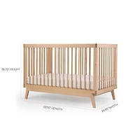 Soho 3-in-1 Convertible Crib - Natural