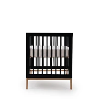 Soho 3-in-1 Convertible Crib - Black / Natural