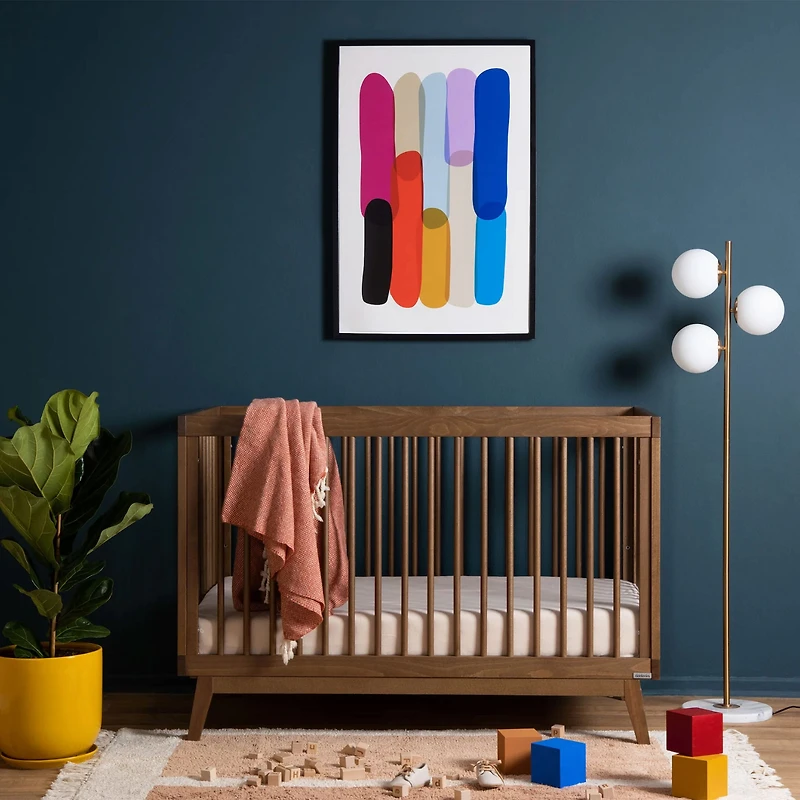 Soho 3-In-1 Convertible Crib - Walnut