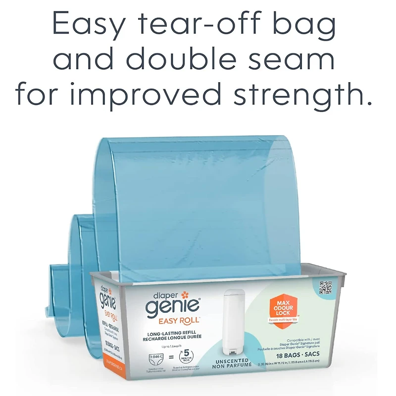Easy Roll 18-pack Diaper Genie Pail