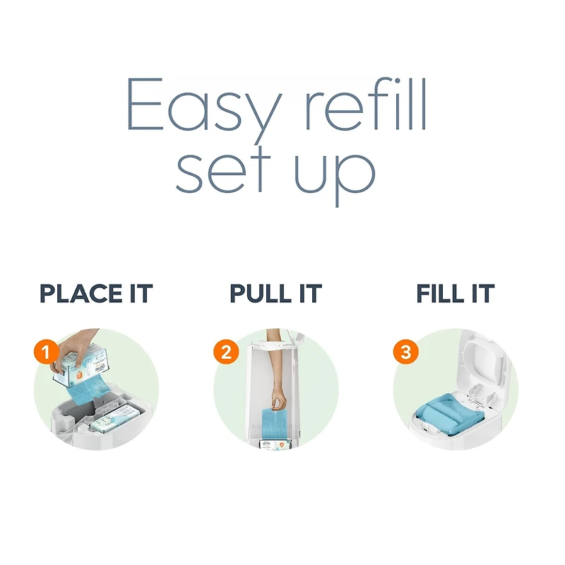Easy Roll 18-pack Diaper Genie Pail