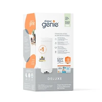 Deluxe Pail Diaper Genie White