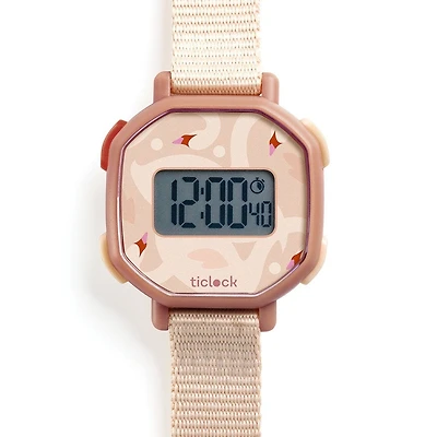 Montre Digitale - Cygnes Poétique