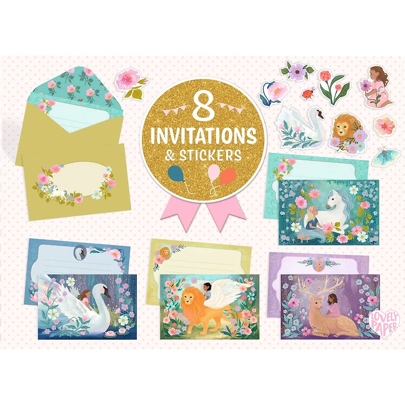 Invitations(8) Marvelous Creatures
