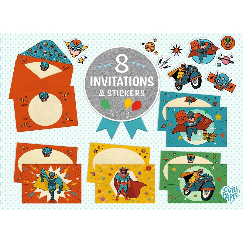 Invitations(8) Pow! Bang!