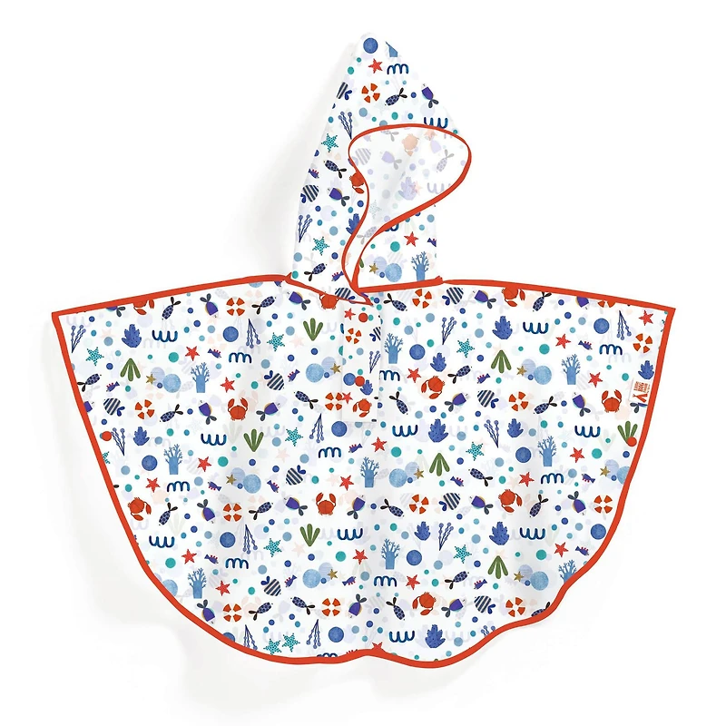 Rain Cape 3-5y / Ocean