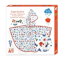 Rain Cape 3-5y / Ocean