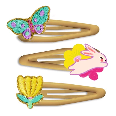 Barrettes Pensées (3)