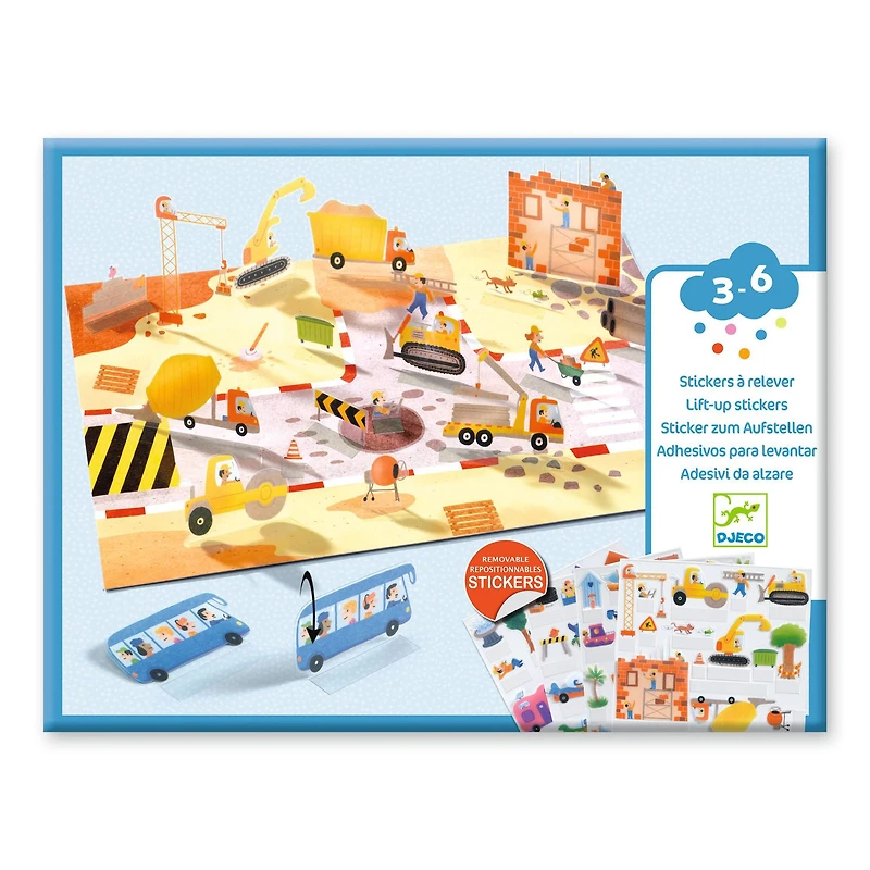  Stickers Lift-up - Vehicles