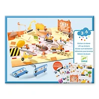  Stickers Lift-up - Vehicles