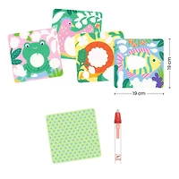 Magic Colouring - Peekaboo! Garden Baby Animals 