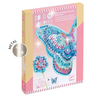 Fairy Wings and Wand to Decorate 