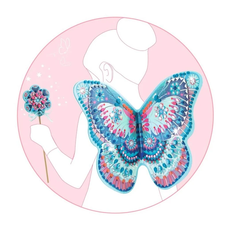 Fairy Wings and Wand to Decorate 