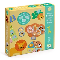 5 Games - Savannah Animals 