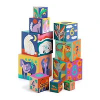 Stacking Cubes - Wild animals