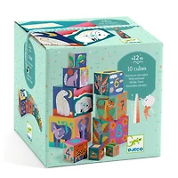 Stacking Cubes - Wild animals