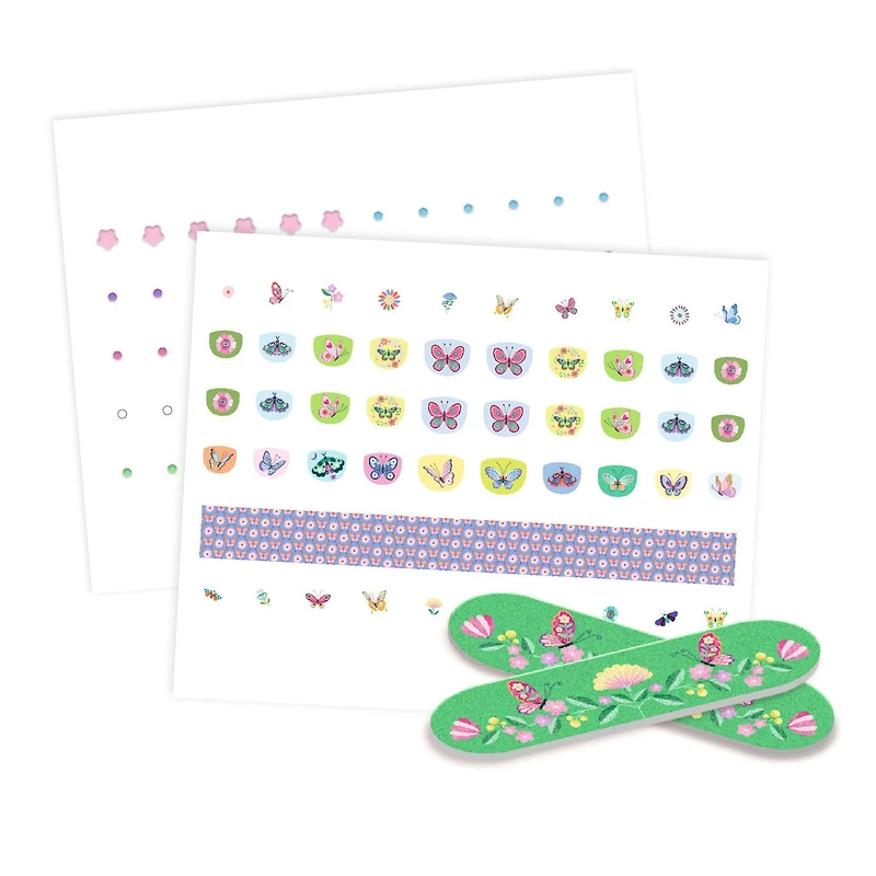 Nail Stickers - Springtime Butterflies 