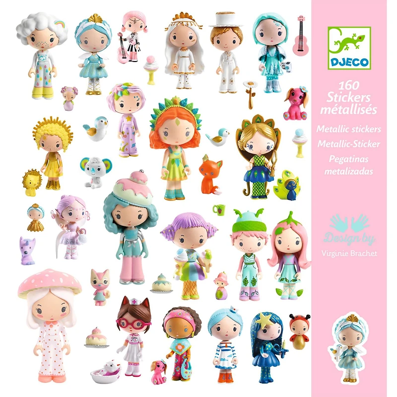 Metallic Stickers - The Little World of Tinyly