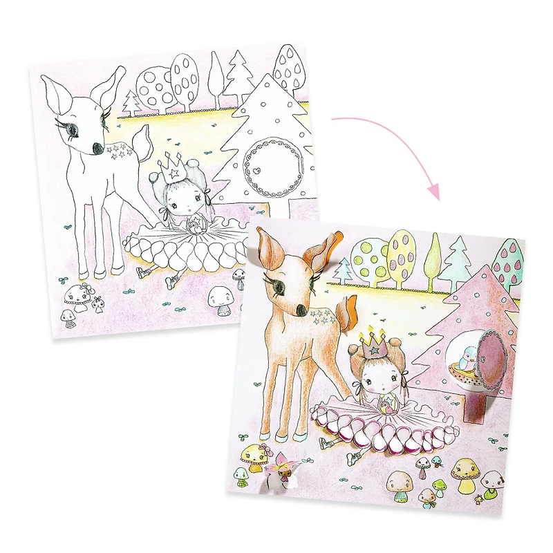 Coloriage Surprise - Les Petit