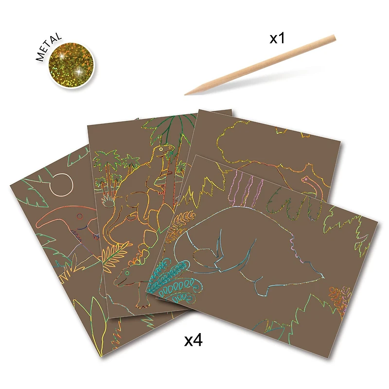Scratch Cards / When dinosaurs reigned