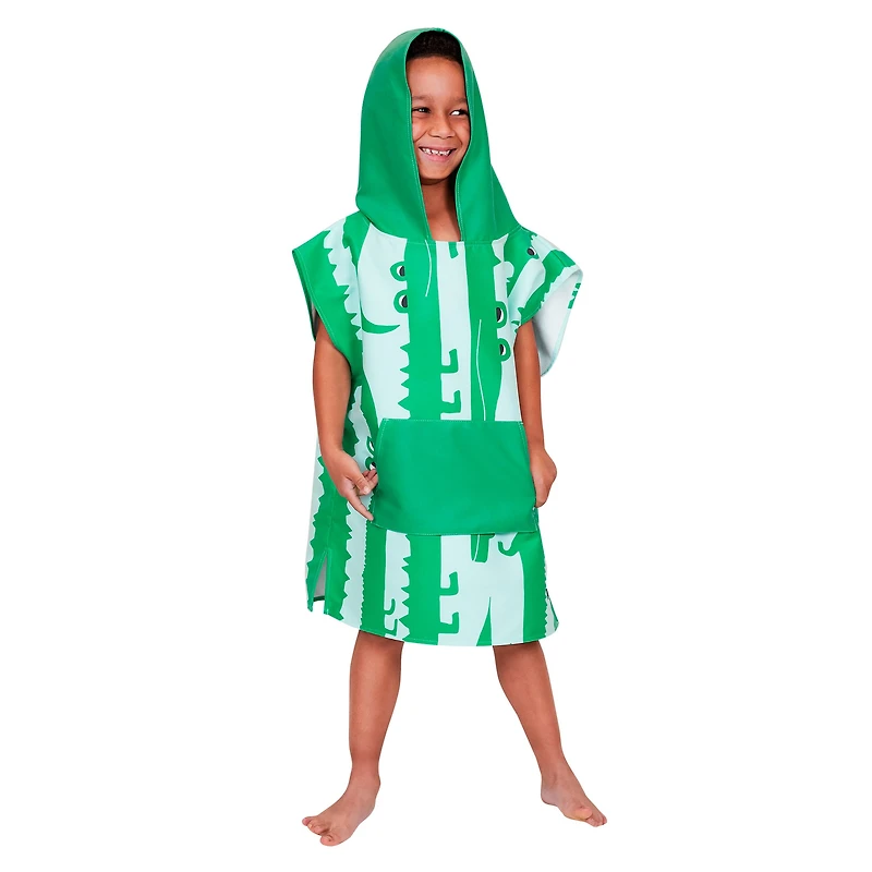 Poncho - Kids - Laters Gators - Small (Age 3 to 5)