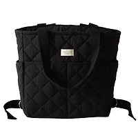 Convertible Quilted Backpack