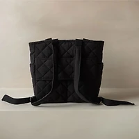 Convertible Quilted Backpack