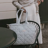 Diaper Bag-blue Strippe