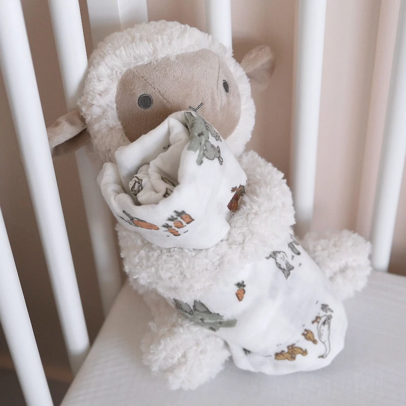 Couverture Et Peluche Mouton