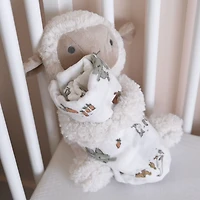 Couverture Et Peluche Mouton