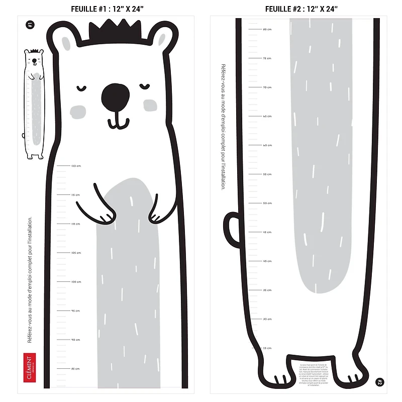 Échelle de Croissance - Ours Français