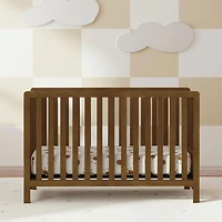 Colby 4-in-1 Convertible Crib - Walnut