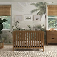 Colby 4-in-1 Convertible Crib - Walnut