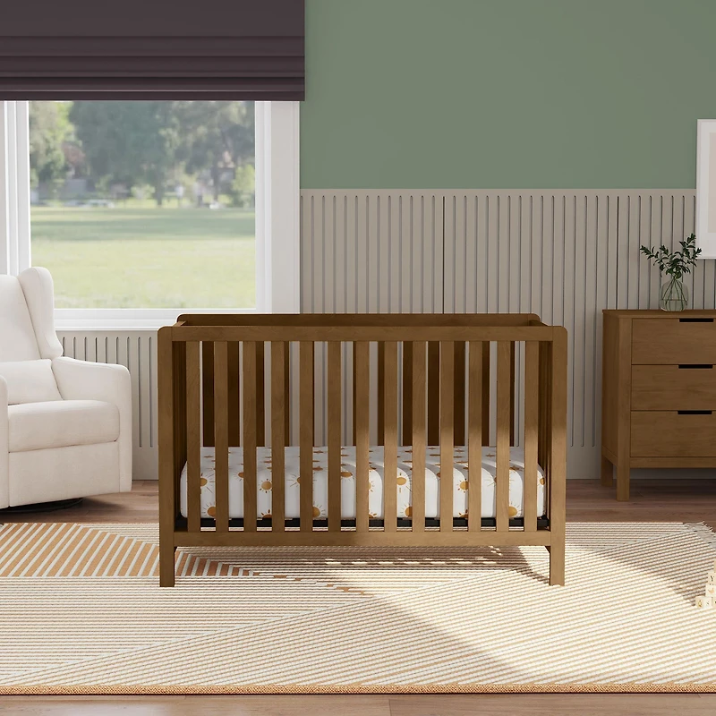 Couchette Convertible 4-en-1 Colby - Noyer