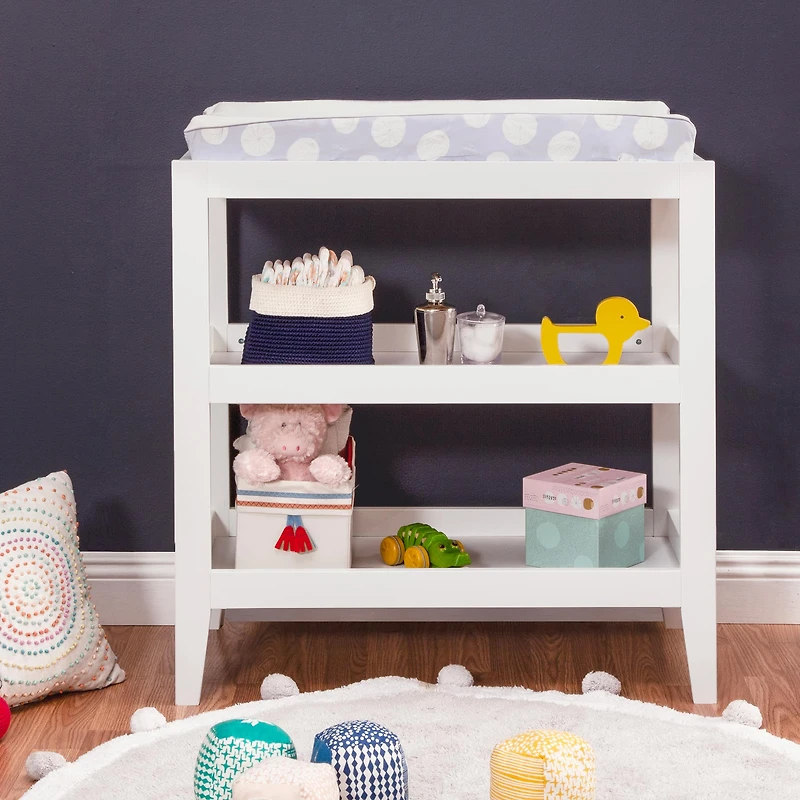 Colby Changing Table - White 