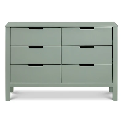 Colby 6-Drawer Double Dresser - Light Sage