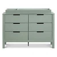 Colby 6-Drawer Double Dresser - Light Sage