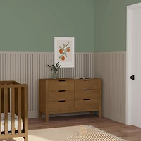 Commode 6 Tiroirs Colby - Noyer