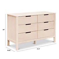 Colby 6-Drawer Double Dresser