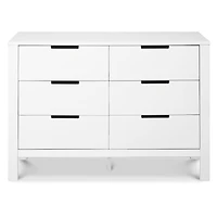 Colby 6-Drawer Double Dresser - White