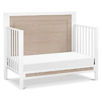 Couchette Convertible 4-en-1 Radley - Blanc et Bois Côtier