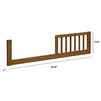 Toddler Rail - Walnut