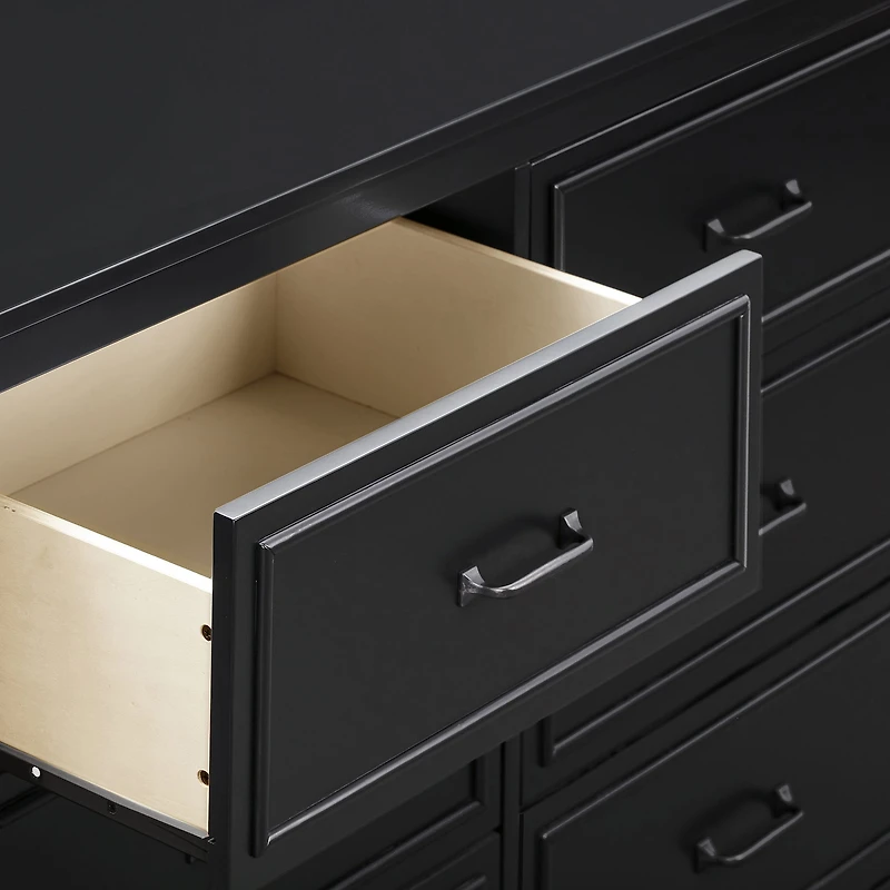 Charlie 6-Drawer Double Dresser - Ebony