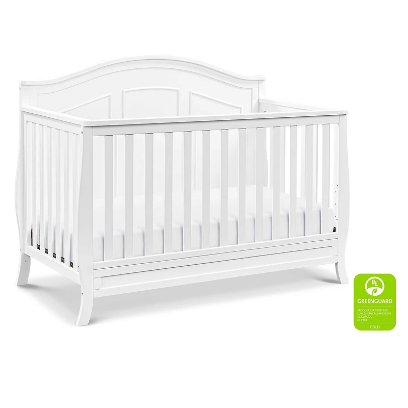 Emmett 4-in-1 Convertible Crib - White