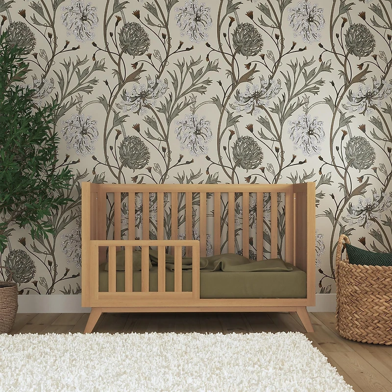 Otto 3-in-1 Convertible Crib - Honey