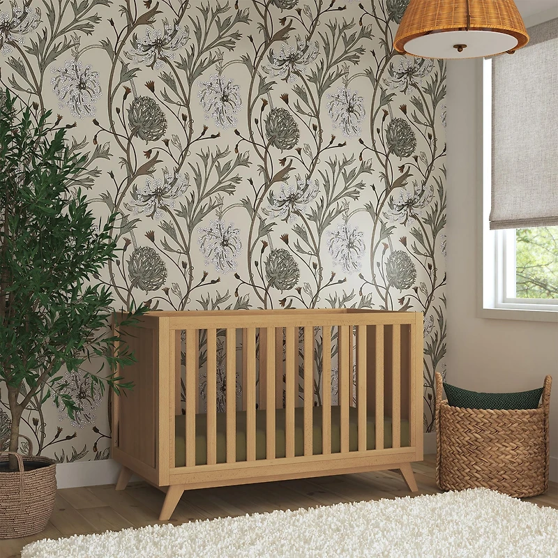 Otto 3-in-1 Convertible Crib - Honey