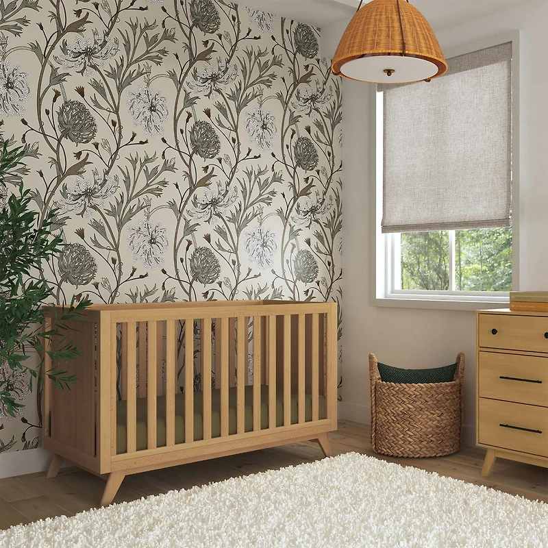 Otto 3-in-1 Convertible Crib - Honey
