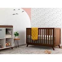 Otto 3-in-1 Convertible Crib - Walnut